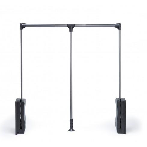 Wäschelift Luxus schwarz/chrom Tragkraft 15 kg (solange der Vorrat reicht) Wäschelift Luxus schwarz/chrom Tragkraft 15 kg (solange der Vorrat reicht)