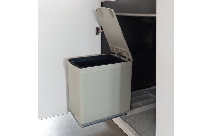 Eingebauter Abfallbehälter 16 Liter - AFB16LGR