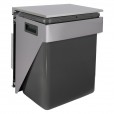 Ausziehbarer Einbau-Abfalleimer 20 Liter, Seitenwandmontage