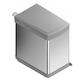 Eingebauter Abfalleimer 21 Liter aus Edelstahl Eingebauter Abfalleimer 21 Liter aus Edelstahl