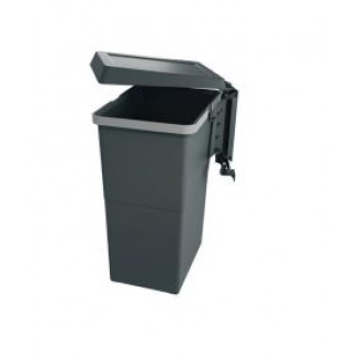 Einbauabfallbehälter 24 Liter anthrazit