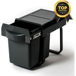 Pull-out built-in waste bin 16 liters 
