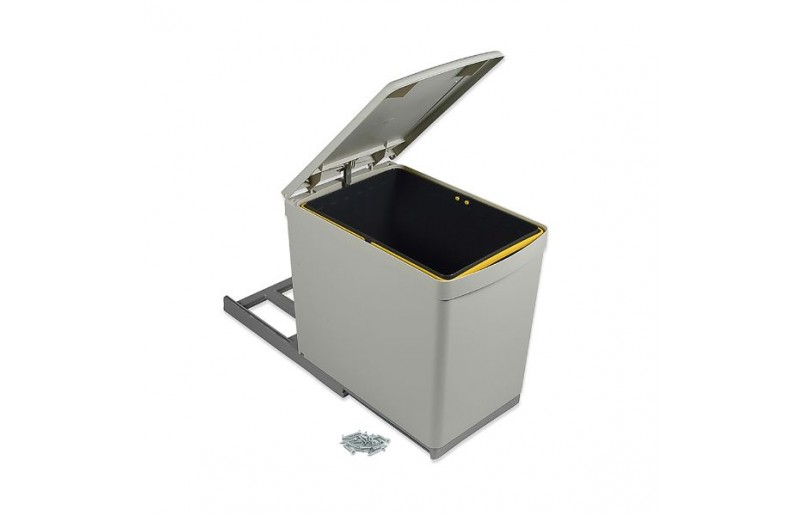 Eingebauter Abfallbehälter 16 Liter - AFB16LGR