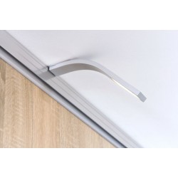 Arc LED spotlight silver in complete set