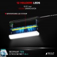 LED Bed reading lights with dual USB port (2 pcs) - BLLIQ2011