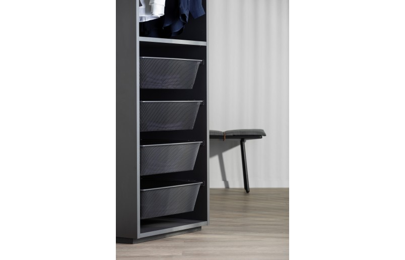 Bac Mash baskets anthracite - BMF