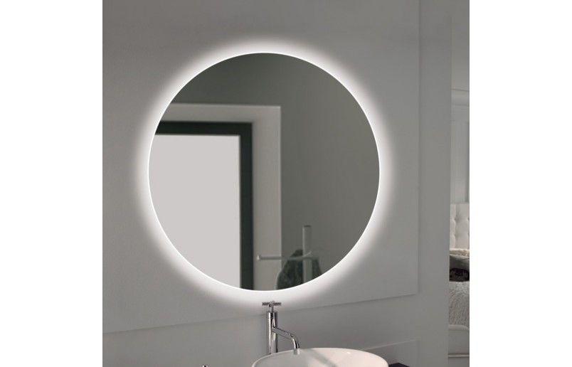 Badezimmerspiegel mit Beleuchtung rund 600 mm - BSP8220