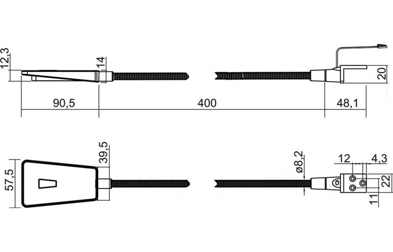 LED Nachttischlampen mit flexiblem Arm und 3 Lichtstufen ( 2 Stück) - LEM593