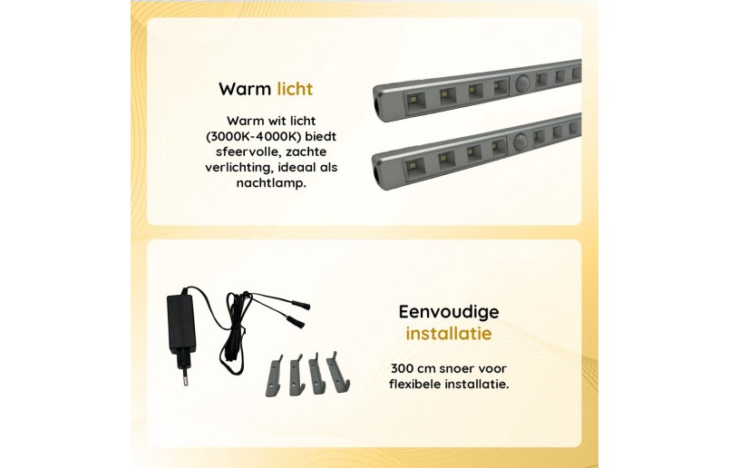 Bed exit light with sensor