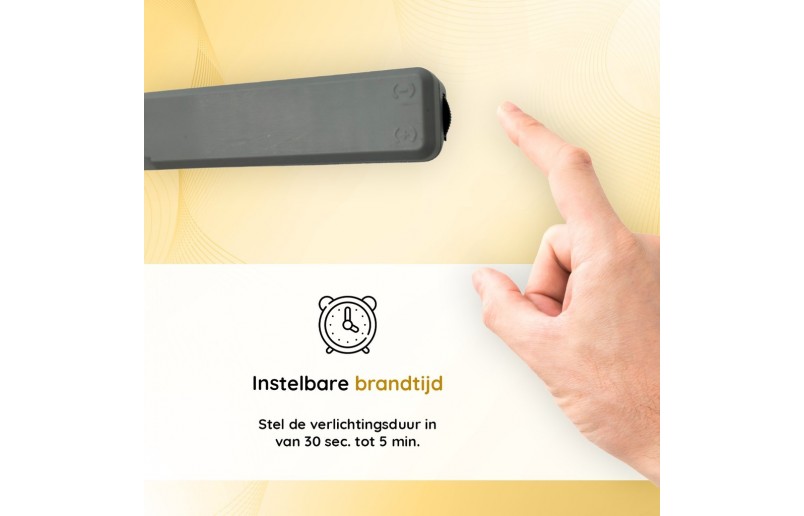 Bed exit light with sensor