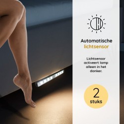 Bed exit light with sensor