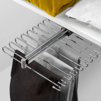 Hosenhalter Ausziehbar chrom 11 Hosen