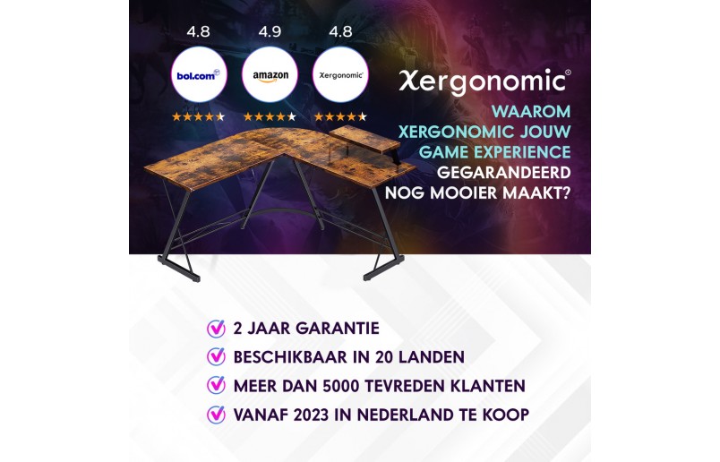 Gaming-tisch Dex vintage look top 