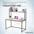 Industrie-Schreibtisch mit Regal 120x60x140 cm