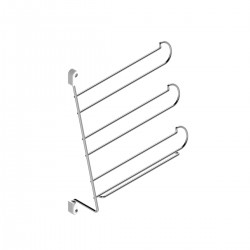 Krawattenhalter drehbar Silber