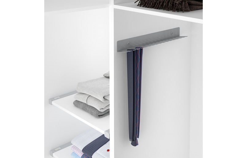 Krawattenhalter / Gürtelhalter / Handtaschenhalter silber - DR39014ZL