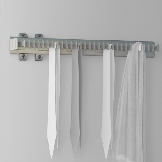 Krawattenhalter ausziehbar Silber Krawattenhalter ausziehbar Silber