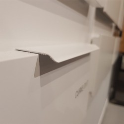 Handgriff Curve alu weiß 200 mm