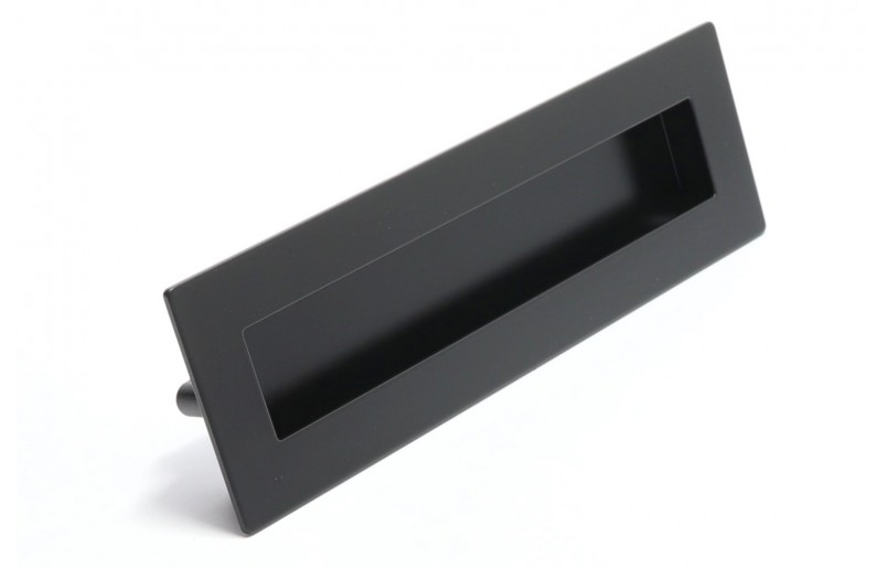 Einlassgriff Coby mattschwarz 175x55 mm - ING9678