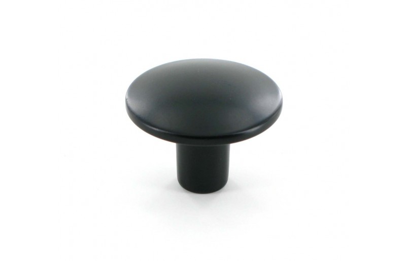 Schrankknopf Winde mattschwarz 30 mm - KNO1000