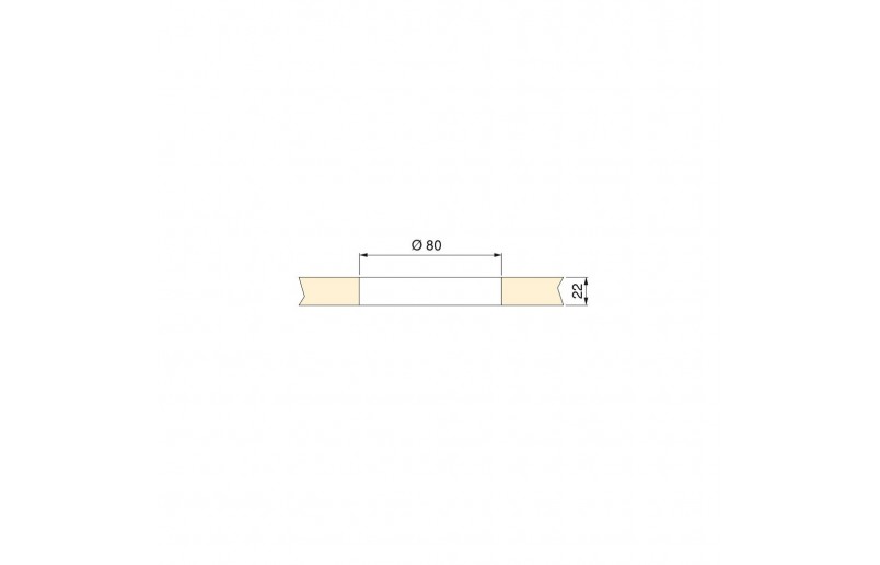 Kabeldurchführung quadratisch weiß - KDV0415