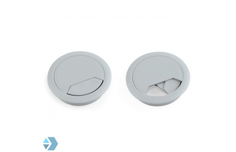 Kabeldurchführung weiß ø 60mm Kabeldurchführung weiß|schwarz | silber 60mm - KDV
