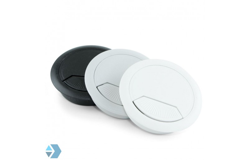 Kabeldurchführung weiß ø 60mm Kabeldurchführung weiß|schwarz | silber 60mm - KDV