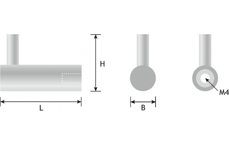 Handtuchhaken - Garderobenständer Alver weiß - HAN2101