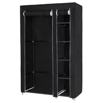 Garderobe klappbar/ abschließbar schwarz XL Garderobe klappbar/ abschließbar schwarz XL