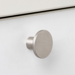 Kabinettknopf Bukarest nickel 26 mm