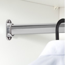 Kabinett Rutenhalter Chrom geschlossenes Modell Kabinett Rutenhalter Chrom geschlossenes Modell