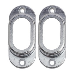 Kabinett Rutenhalter Chrom geschlossenes Modell Kabinett Rutenhalter Chrom geschlossenes Modell