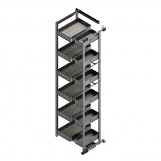 Auszugsrahmen für Küchenschränke mit Höhe 178 cm und Schrankbreite 450 mm Auszugsrahmen für Küchenschränke mit Höhe 178 cm und Schrankbreite 450 mm