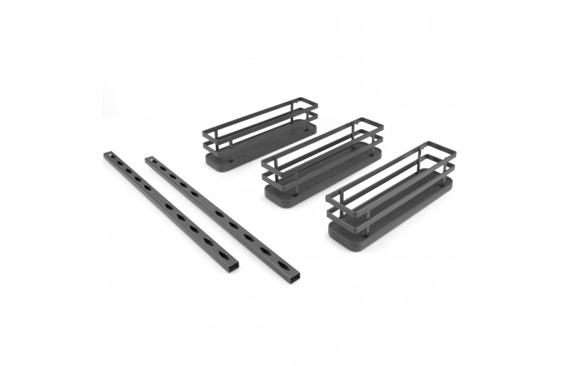 Spice rack for on the wall or in a (kitchen) cabinet