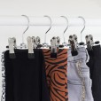 Stiefelhalter-Kleiderbügel-doppelt-Klemmbügel-10-Stück