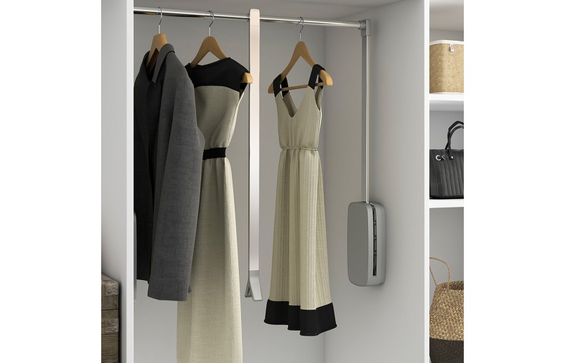 Kleiderlift Design Weiß, Silber oder Titanium 12kg - KLD