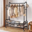 Eleganca extra stabiler XXL-Kleiderständer auf Rollen, 150 cm breit