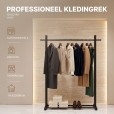 Eleganca – robuster, professioneller Kleiderständer, 120 cm breit