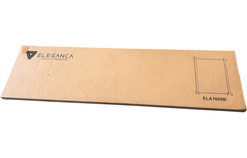 Eleganca – robuster, professioneller Kleiderständer, 120 cm breit