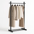 Eleganca – robuster, professioneller Kleiderständer, 120 cm breit