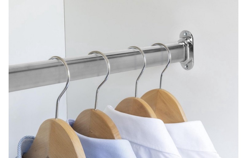 Kleiderstange / Garderobenstange oval extra schwer