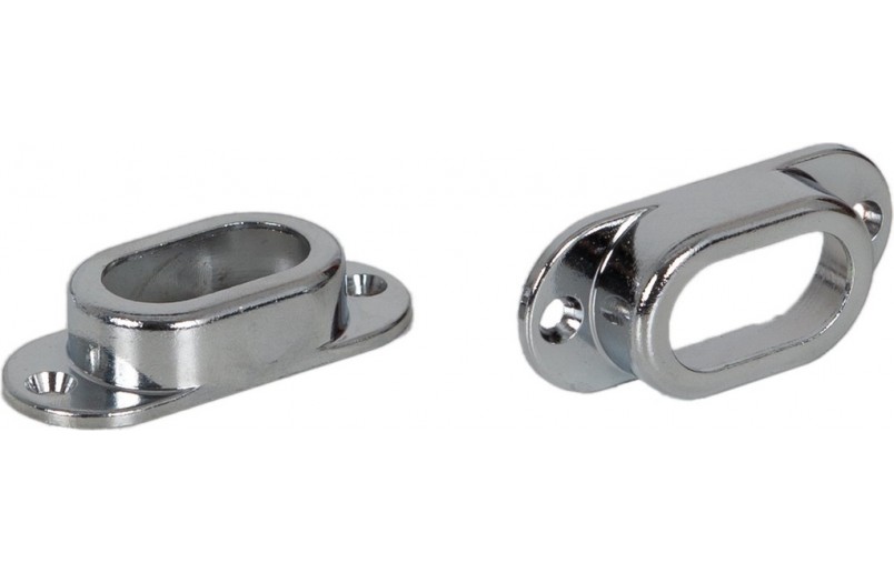 Kleiderstange / Garderobenstange oval extra schwer