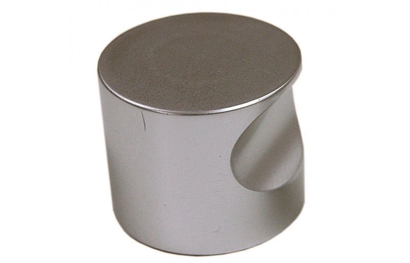 Zylinderdeckel Alu satiniert 25 mm - KNO0930