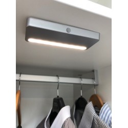 Rechargeable LED battery lamp with motion sensor Rechargeable LED battery lamp with motion sensor