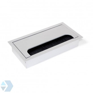 Kabeldurchführung rechteckig Aluminium 160x80 mm