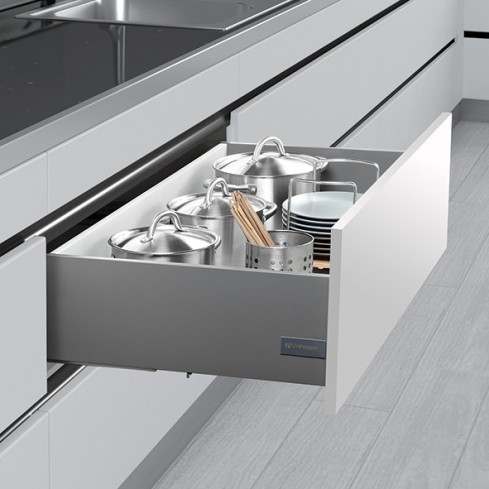 Slimbox-Schubladen-Set 170 mm hoch anthrazit