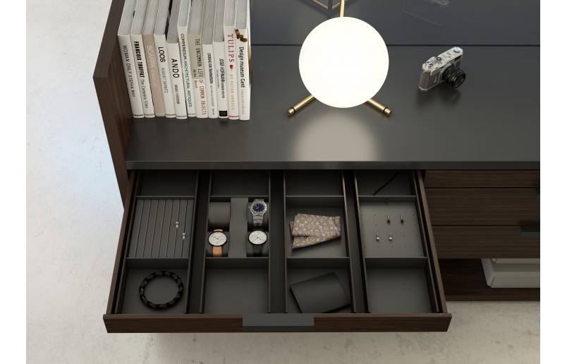 Luxuriöser Schubladeneinsatz für Schmuck - LIWA009 Luxuriöse Schubladeneinsätze für Schmuck und Edelsteine - LIWA009