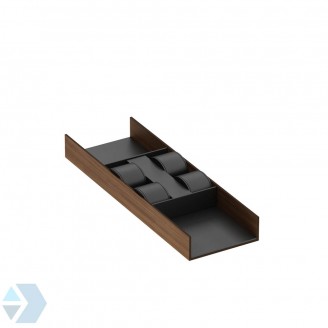 Luxuriöser Schubladeneinsatz mit Uhrenhalter Luxuriöser Schubladeneinsatz mit Uhrenhalter