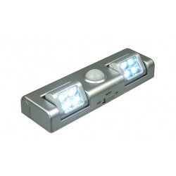 Movelight closet lamp with battery powered sensor