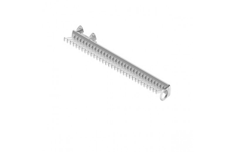 Servetto Krawattenhalter transparent/Aluminium - DU410422